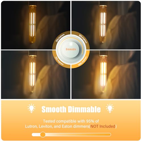 8.9IN LED Light Bulbs E26 Base (4 Count)