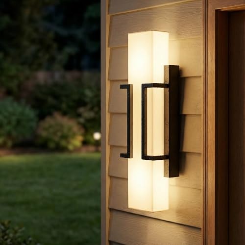Modern Dusk to Dawn Outdoor Wall Lights