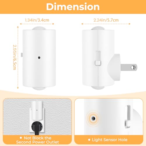 Night Lights Plug into Wall (4 Count)