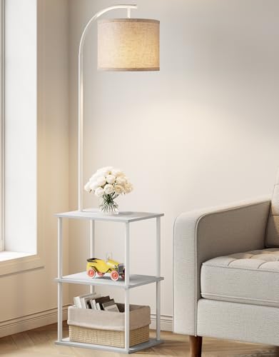 Floor Lamp with Table