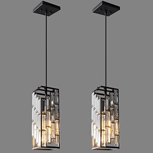 Black Pendant Lighting Modern Pendant Light (2 Count)