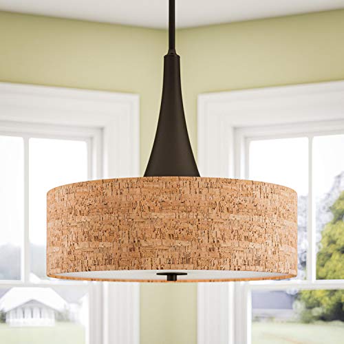 Bulletin 3 Light Pendant with Tan Finish