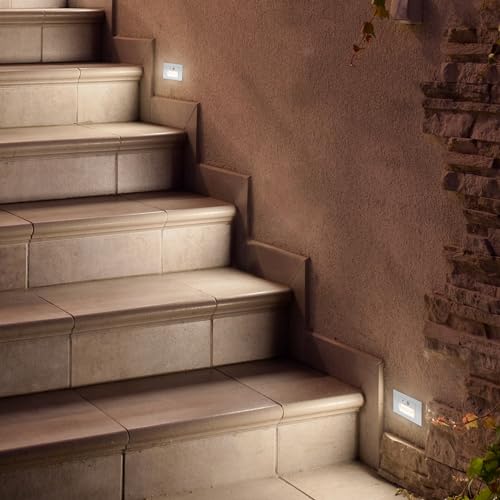 Horizontal LED Motion Sensor Step Light (2 Count)