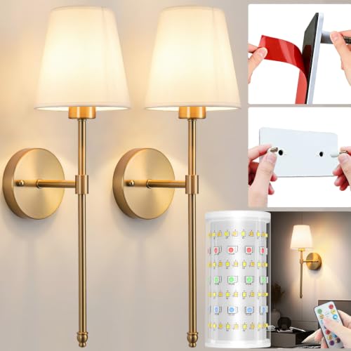 Battery Operated Wall Sconce