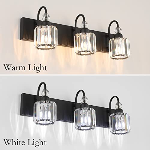 Modern Crystal Vanity Light 3