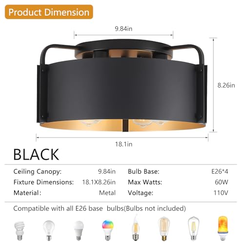 Flush Mount Ceiling Light
