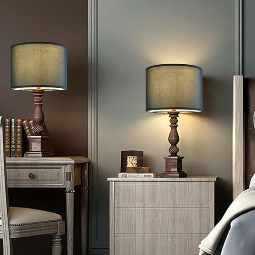 Medium Green Lamp Shade for Table Lamps Set of 1