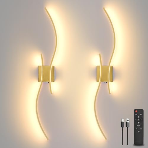 39 inch LED Battery Operated Wall Scones (2 Count)