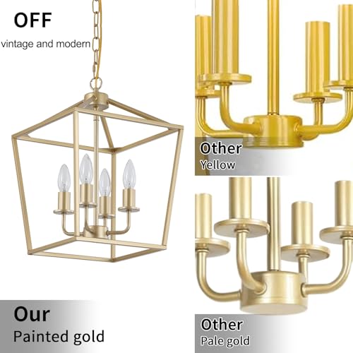 Industrial 4 Lights Chandelier