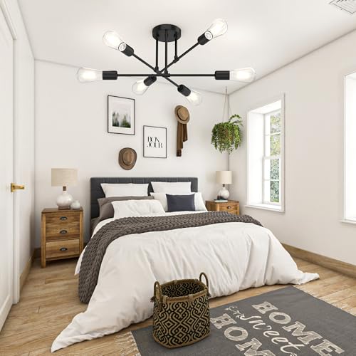 Modern Sputnik Chandelier Ceiling Light Fixtures