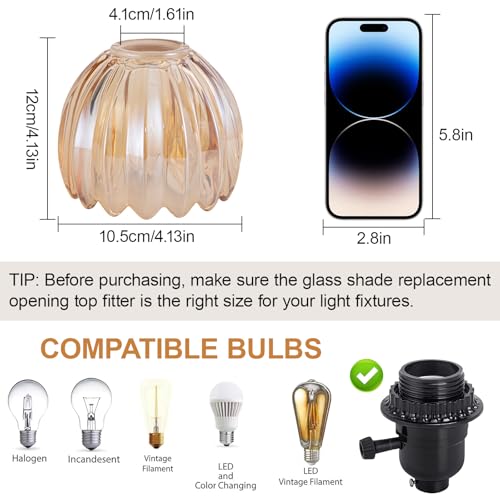 Tulip Lamp Shades Replacement