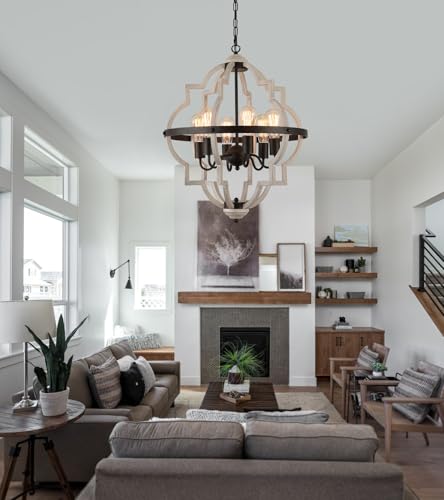 Farmhouse Rustic Chandelier