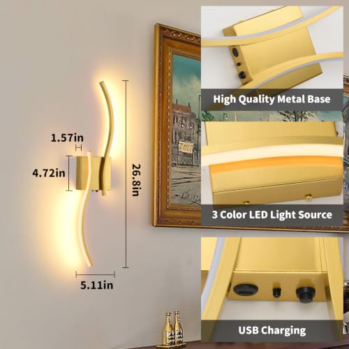LED Battery Operated Wall Scones (2 Count)