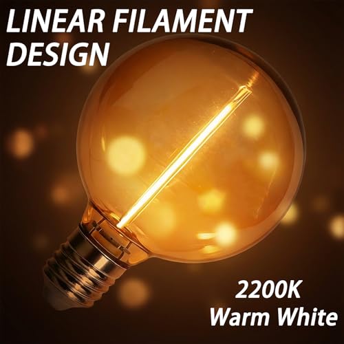 Dimmable Large Globe Light Bulbs