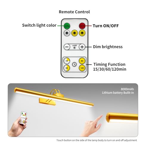 26" Wireless Picture Lights