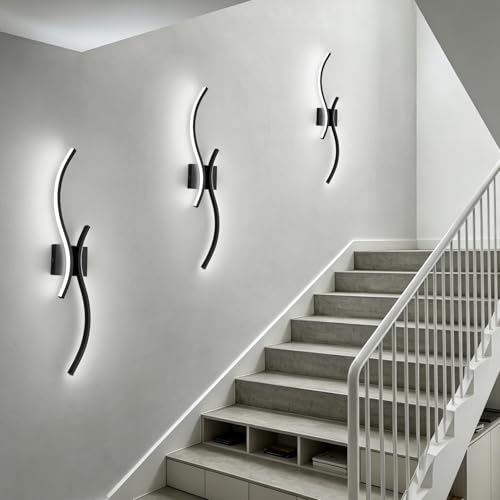 Modern LED Wall Sconce Set of Two
