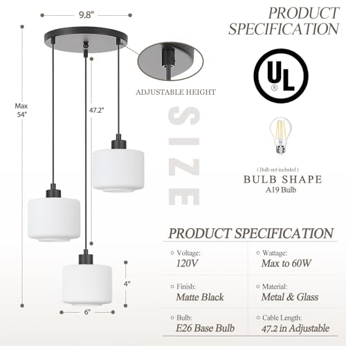 3 Light Pendant Lighting