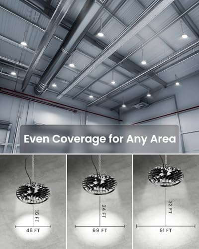 Sunco 10 Pack UFO LED High Bay Light (10 Count)