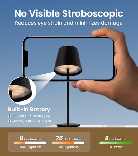 3 Pack Cordless Table Lamp (3 Count)