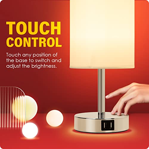Bedside Lamp with USB Port