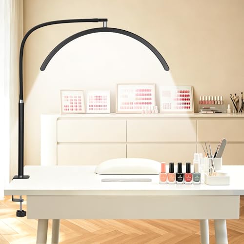 Half Moon Light for Nail Desk
