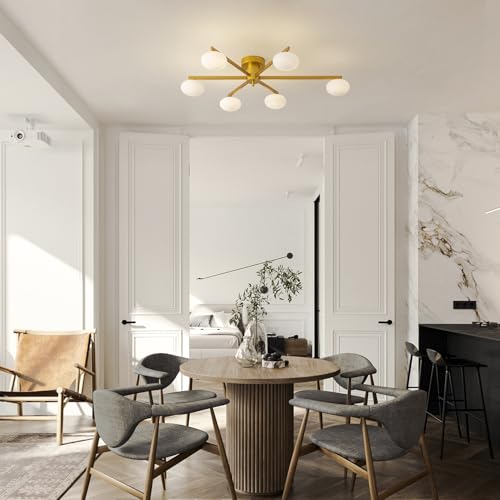 Modern Semi Flush Mount Ceiling Light