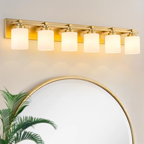 Modern Bathroom Light Fixtures Over Mirror