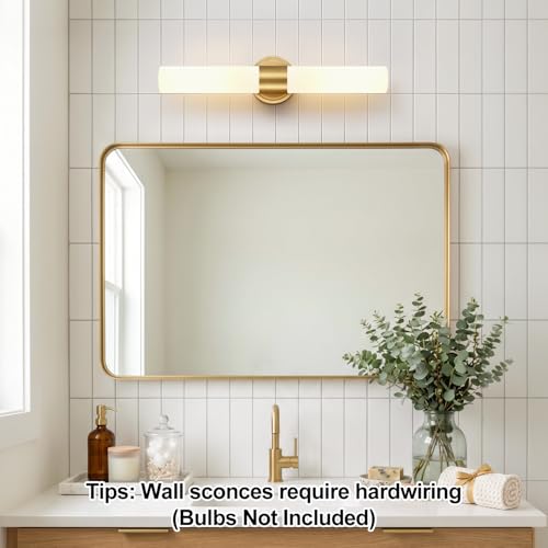 Brushed Gold Wall Sconce