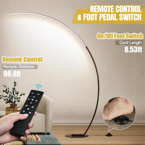Dimmable LED Floor Lamp with 3 Color Temperatures
