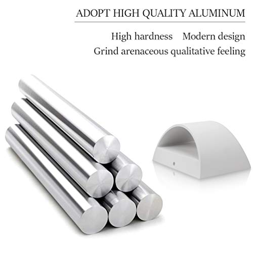 Aluminum Modern Indoor LED Wall Sconce Hardwired Interior Wall Lights Set of 2 Up and Down Wall Mount Light for Living Room Bedroom Hallway Corridor Warm White 3000K