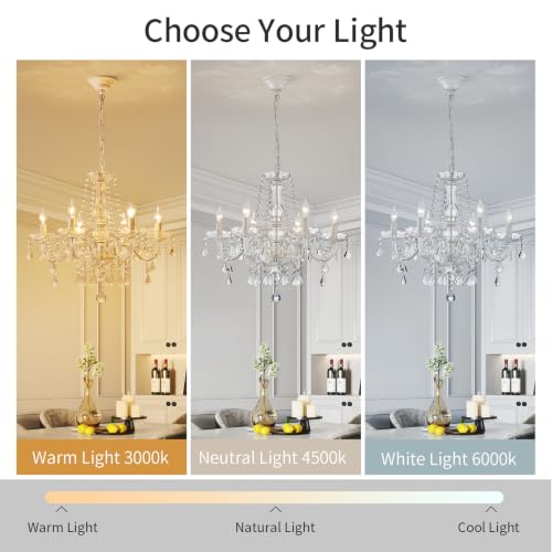 Modern Contemporary K9 Crystal Glass Chandelier Pendant Ceiling Lighting Fixture