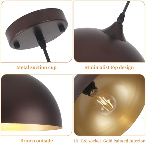 Farmhouse Pendant Light 2 Pack (2 Count)