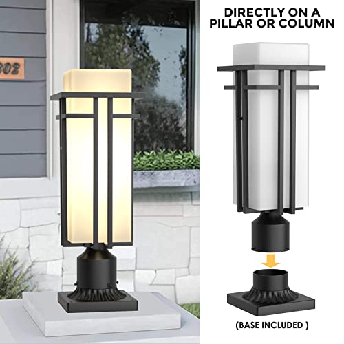 Outdoor Post Light Fixture Aluminum Lamp Posts Outdoor Lighting