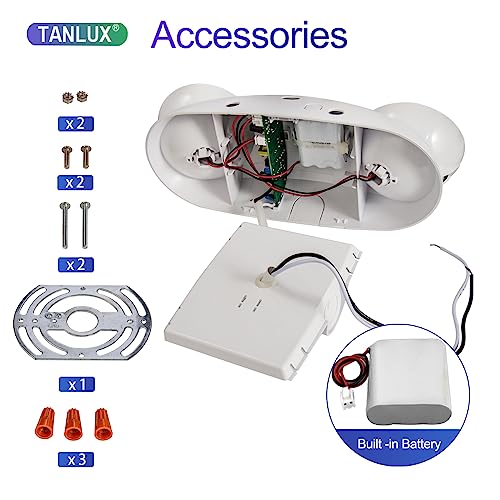 LED Emergency Lights with Battery Backup (6 Count)