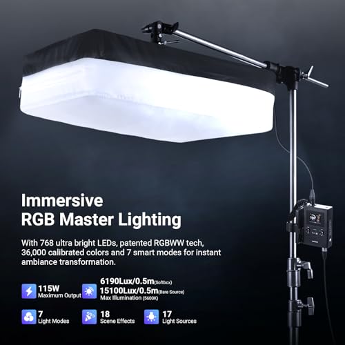 115W Flexible RGB Video Light