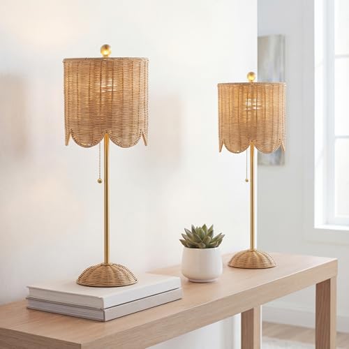 Celerie 27.5" Rattan Buffet Lamp