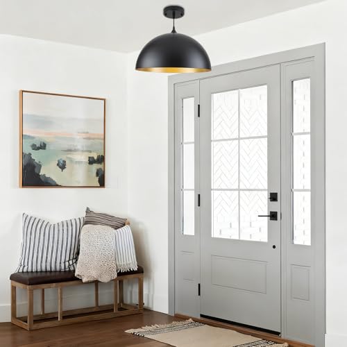Black Large Pendant Light 2 Packs