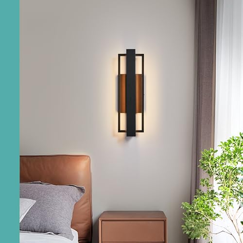 Double Square Frame Outdoor LED Wall Light