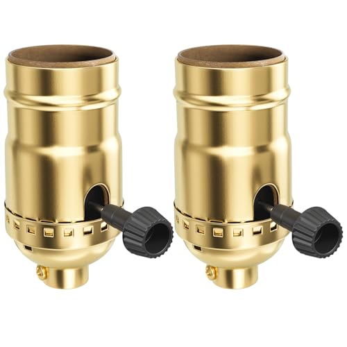 UL Listed Lamp Socket Replacement wtih ON (2 Count)
