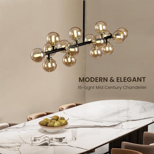 Mid Century Modern Chandeliers for Dining Room