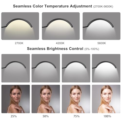 Half Moon LED Floor Light