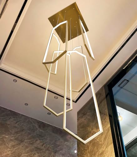 6 Rings Chandelier Modern