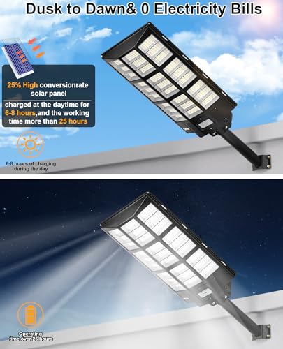 Y 12000W Solar Street Lights Outdoor