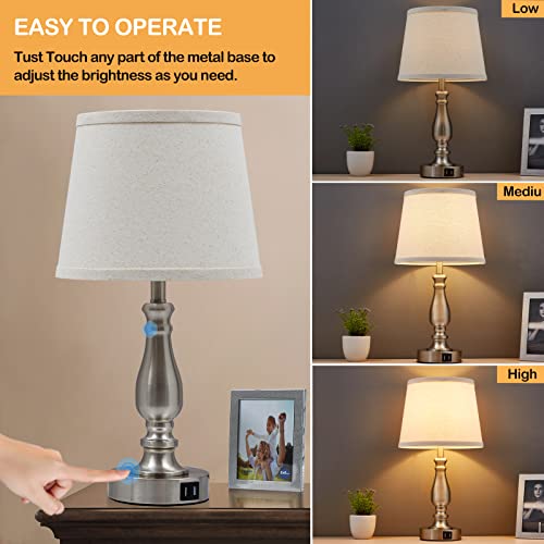 Lamps for Bedrooms Set of 2 (2 Count)