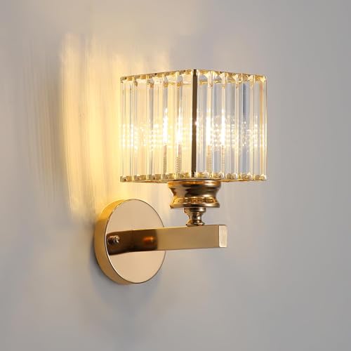 Hardwired Crystal Wall Sconces