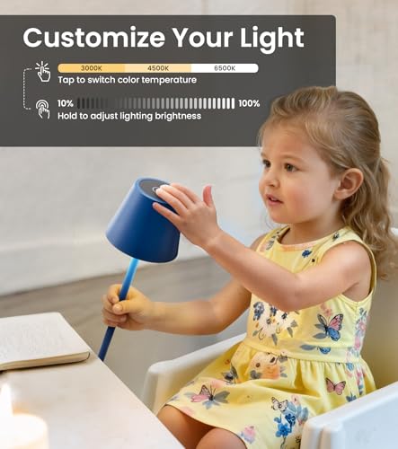 3 Pack Cordless Table Lamp (3 Count)