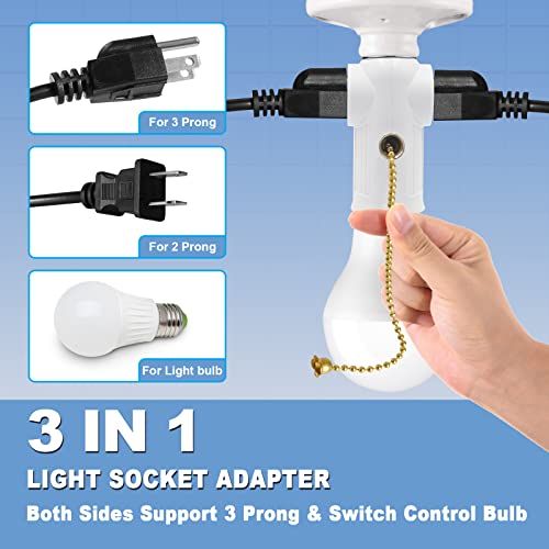 Light Socket Outlet Adapter