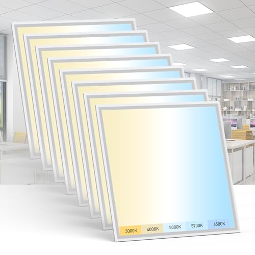 8 Pack 2x2 LED Flat Panel Light (8 Count)