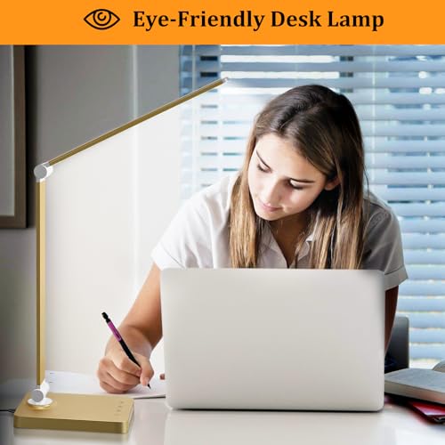 LED Desk Lamp with USB Ports