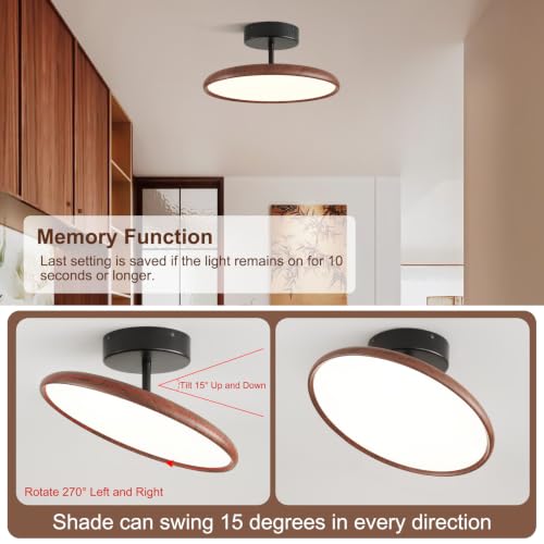Nordic Semi Flush Ceiling Light